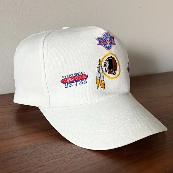 Vintage‎ Washington Commanders Hat Super Bowl Throwback Logo SnapBack